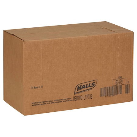 Halls Halls Menthol Lyptus Cough Drops 9 Count, PK480 62479